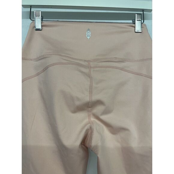NEW Free People Movement Ultra High-Rise Long Good Times Leggings Pink Sz Small - Picture 8 of 8
